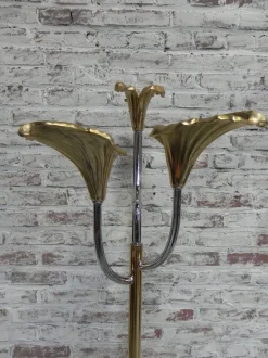 Online Pamono Vintage Italian Calla Lily Floor Lamp