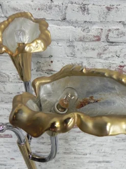 Online Pamono Vintage Italian Calla Lily Floor Lamp