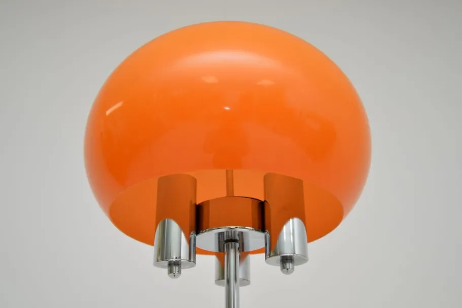 Pamono Vintage Italian Chrome Floor Lamp, 1970s