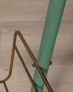 Hot Pamono Vintage Italian Coffee Table with Lamp and Magazine Rack