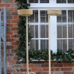 Outlet Pamono Vintage Italian Cream Model Rl 101/5 Floor Lamps from Relux, 1970s, Set of 2