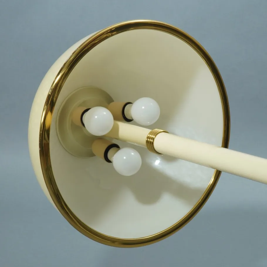 Pamono Vintage Italian Floor Lamp in Murano Glass by F. Fabbian, 1970s