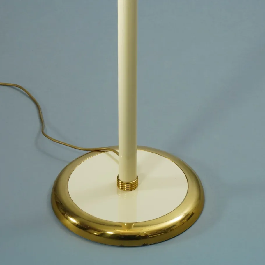 Pamono Vintage Italian Floor Lamp in Murano Glass by F. Fabbian, 1970s