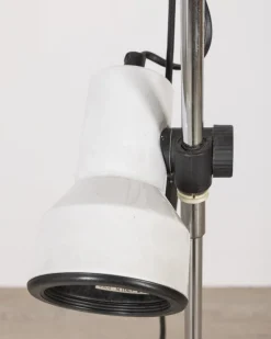 Sale Pamono Vintage Italian Floor Lamp in White Metal, 1970s