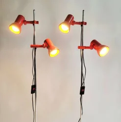 Hot Pamono Vintage Italian Floor Lamps, 1970s, Set of 2
