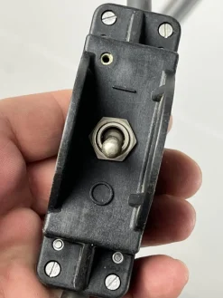 Hot Pamono Vintage Italian Lamp in Glossy Aluminum, 1980s