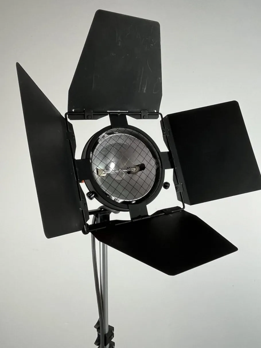 Hot Pamono Vintage Italian Lamp in Glossy Aluminum, 1980s