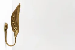 Sale Pamono Vintage Italian Leaf Brass Sconce by Tommaso Barbi