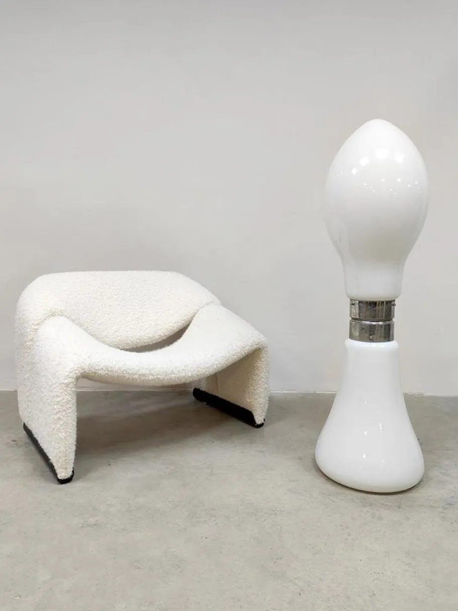 Pamono Vintage Italian Lipstick Floor Lamp by Carlo Nason for Mazzega, 1970s