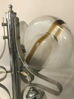 Outlet Pamono Vintage Italian Murano Glass Floor Lamp