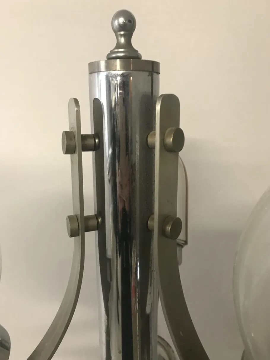 Outlet Pamono Vintage Italian Murano Glass Floor Lamp