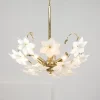 Best Pamono Vintage Italian Murano Glass Flower Chandelier, 1980s