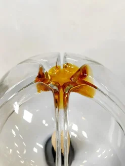 Online Pamono Vintage Italian Murano Glass Floor Table Lamp from Mazzega, 1960s