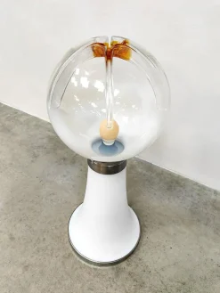 Online Pamono Vintage Italian Murano Glass Floor Table Lamp from Mazzega, 1960s
