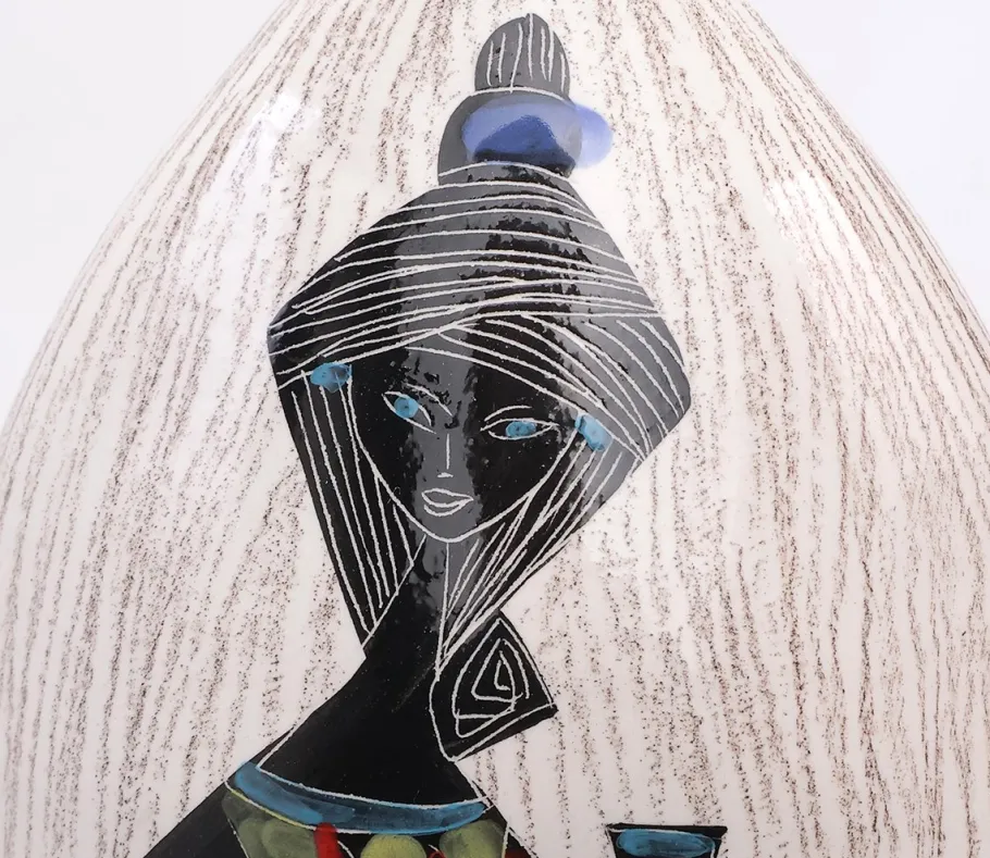 Sale Pamono Vintage Italian Porcelain Table Lamp, 1950s