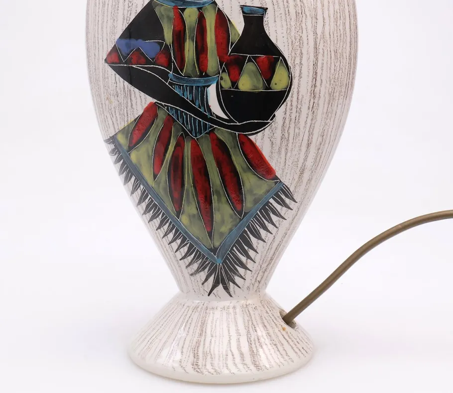 Sale Pamono Vintage Italian Porcelain Table Lamp, 1950s