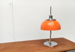 Best Pamono Vintage Italian Space Age Faro Table Lamp from Guzzini, 1970s
