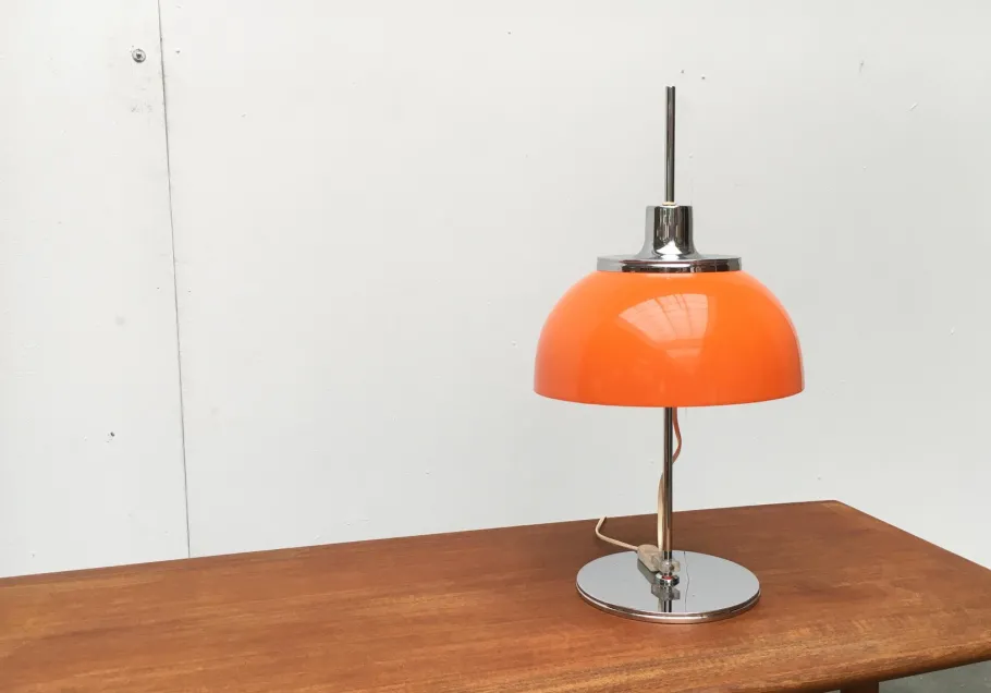 Best Pamono Vintage Italian Space Age Faro Table Lamp from Guzzini, 1970s