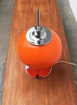 Best Pamono Vintage Italian Space Age Faro Table Lamp from Guzzini, 1970s