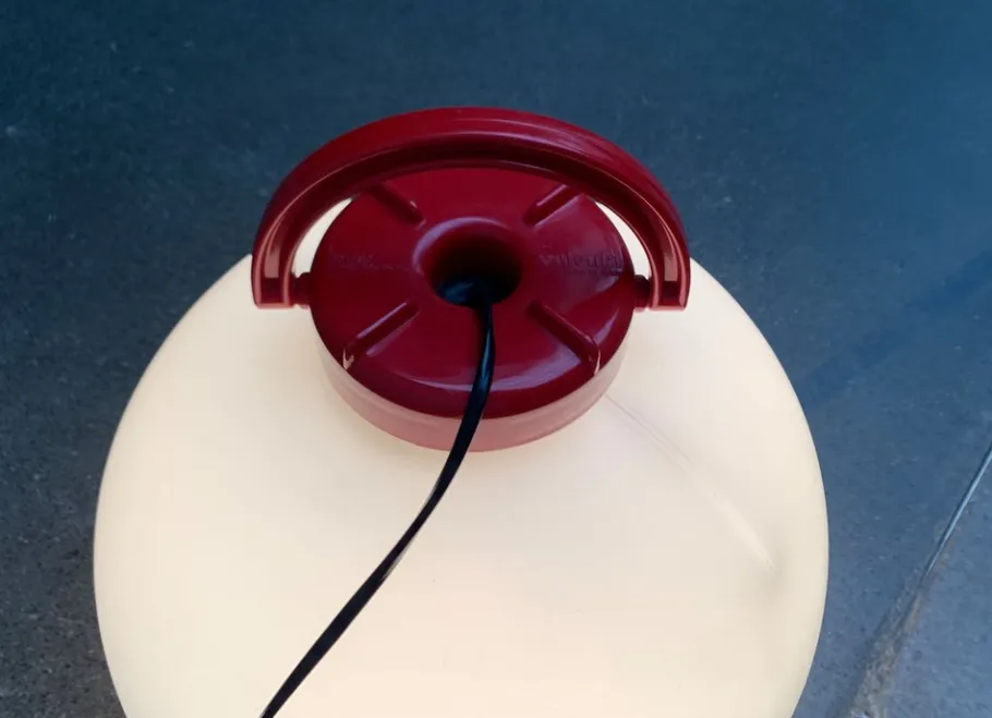 Online Pamono Vintage Italian Space Age Tama Floor Lamp by Isao Hosoe for Valenti Luce, 1970s