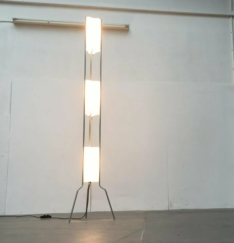 Clearance Pamono Vintage Italian Totem Terra Floor Lamp by Valerio Bottini for Foscarini