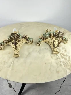 Sale Pamono Vintage Italian Venetian Wall Lights, 1960s, Set of 2