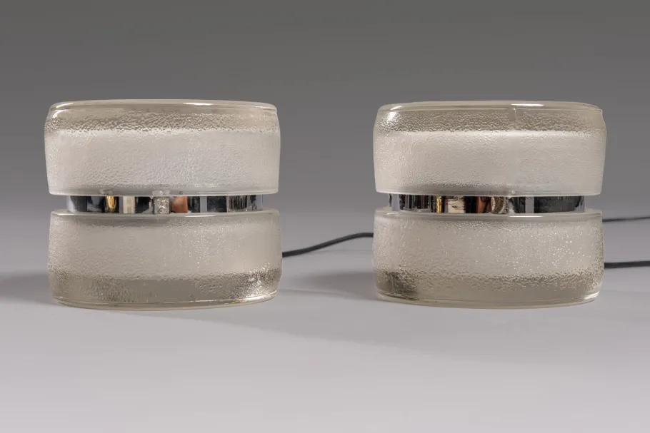 Best Pamono Vintage Jojo Table Lamps by Eugenio Gentili Tedeschi for Fontana Arte, 1971, Set of 2