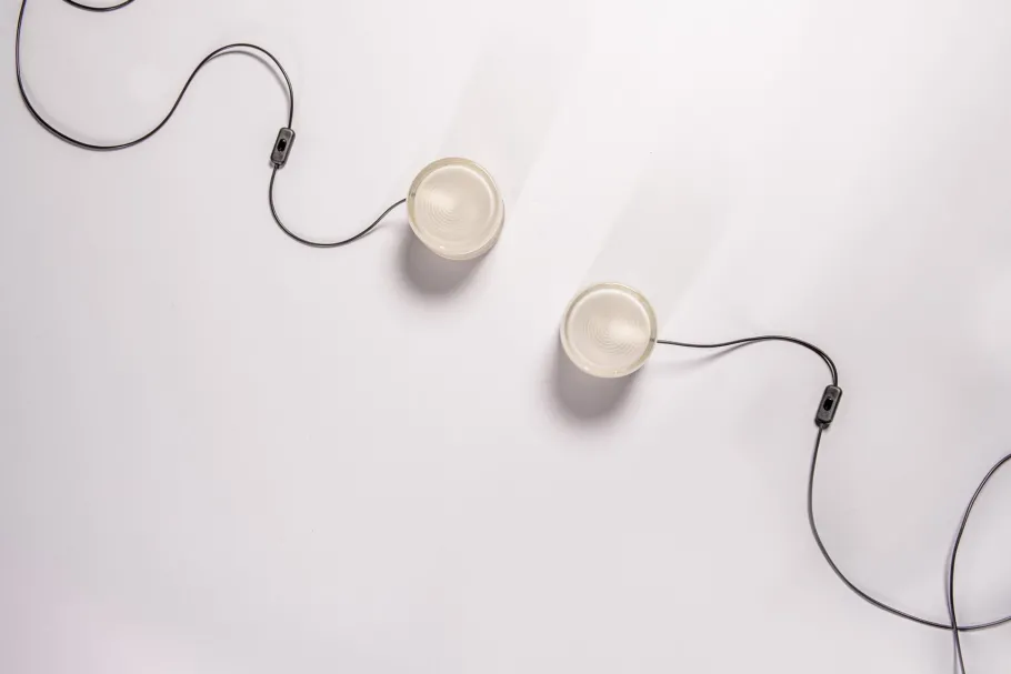 Best Pamono Vintage Jojo Table Lamps by Eugenio Gentili Tedeschi for Fontana Arte, 1971, Set of 2