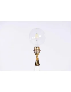 Outlet Pamono Vintage Lamp in Ceramic and Brass
