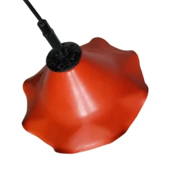 Sale Pamono Vintage Metal Pendant Lamp with Wavy Shade