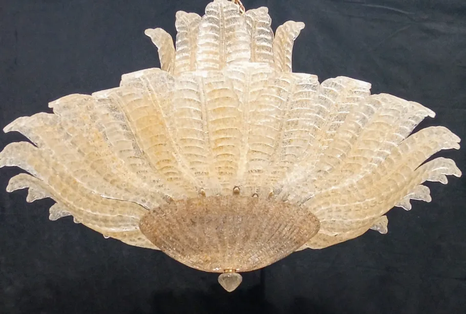 Sale Pamono Vintage Murano Glass Chandelier, 1990s