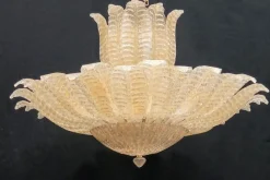 Sale Pamono Vintage Murano Glass Chandelier, 1990s