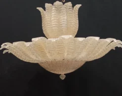 Sale Pamono Vintage Murano Glass Chandelier, 1990s