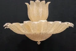 Sale Pamono Vintage Murano Glass Chandelier, 1990s