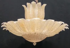 Sale Pamono Vintage Murano Glass Chandelier, 1990s