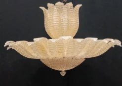 Sale Pamono Vintage Murano Glass Chandelier, 1990s