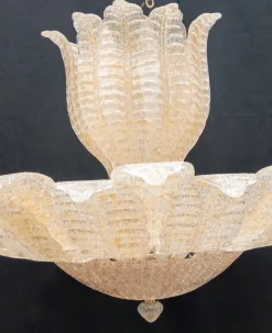 Sale Pamono Vintage Murano Glass Chandelier, 1990s