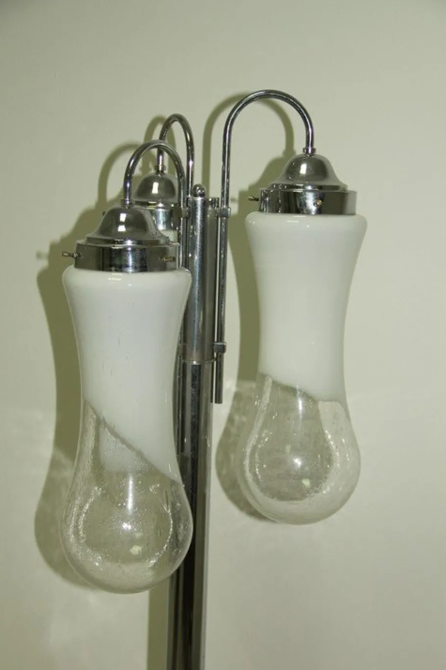 Outlet Pamono Vintage Murano Glass Floor Lamp by Mazzega, 1970s