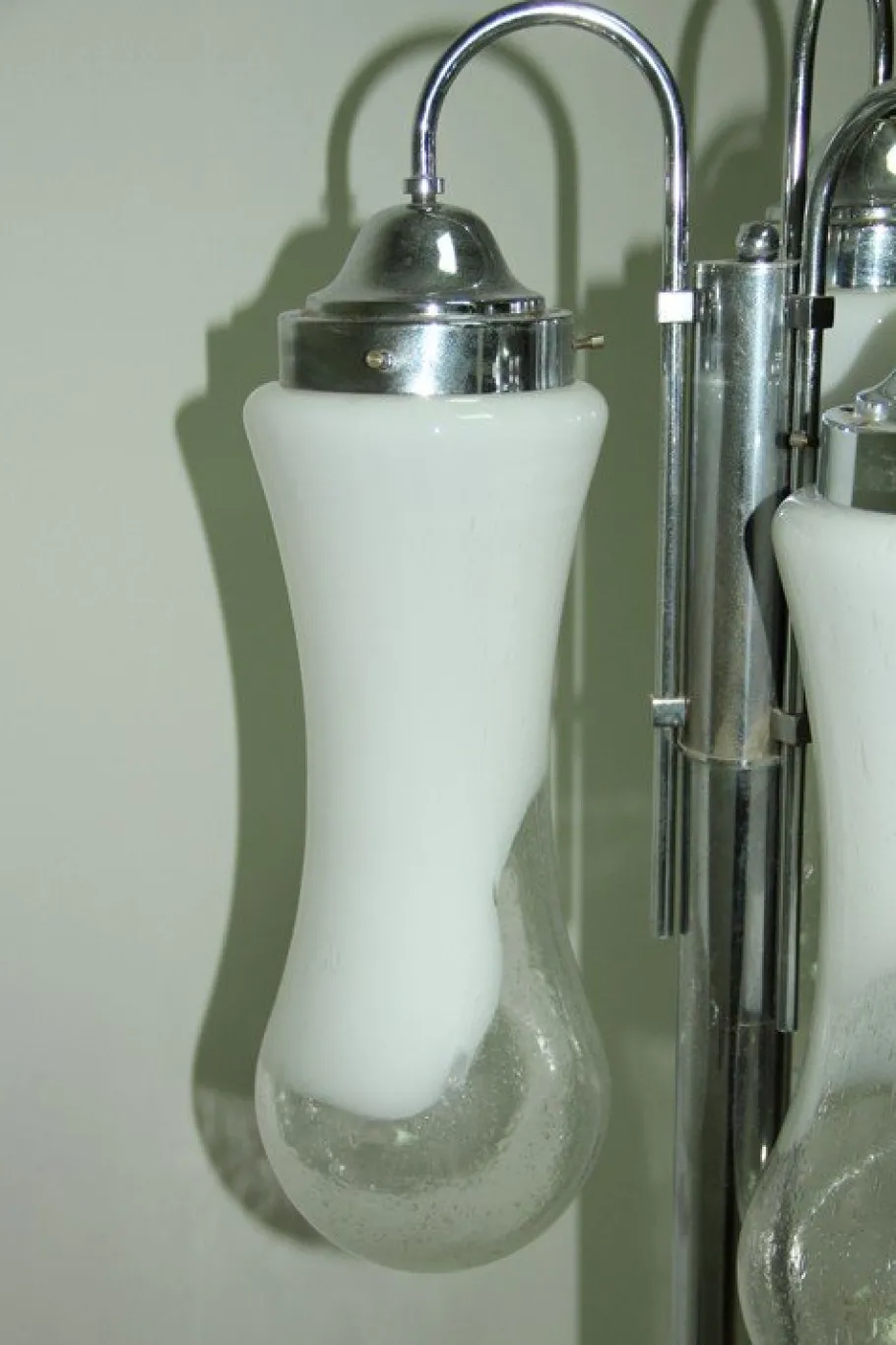 Outlet Pamono Vintage Murano Glass Floor Lamp by Mazzega, 1970s