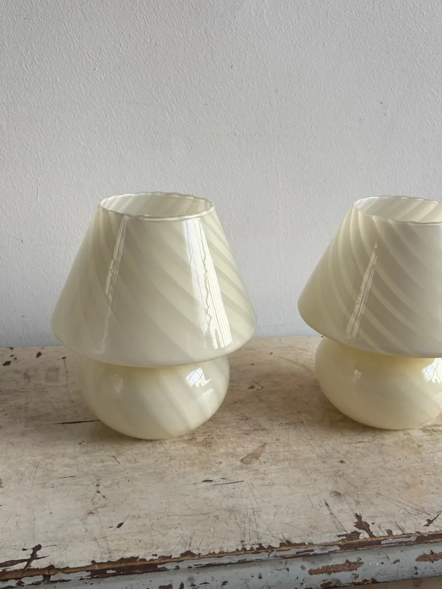 Best Pamono Vintage Murano Glass Mushroom Table Lamp, 1980s
