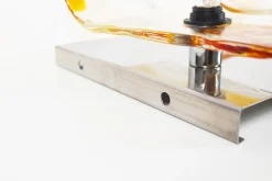 Sale Pamono Vintage Murano Glass Wall Sconces from AV Mazzega, 1970s, Set of 2