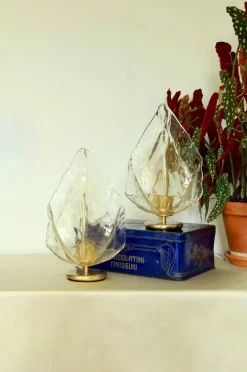 Sale Pamono Vintage Murano Gold Table Lamp by La Murrina, Italy, 1970s, Set of 2