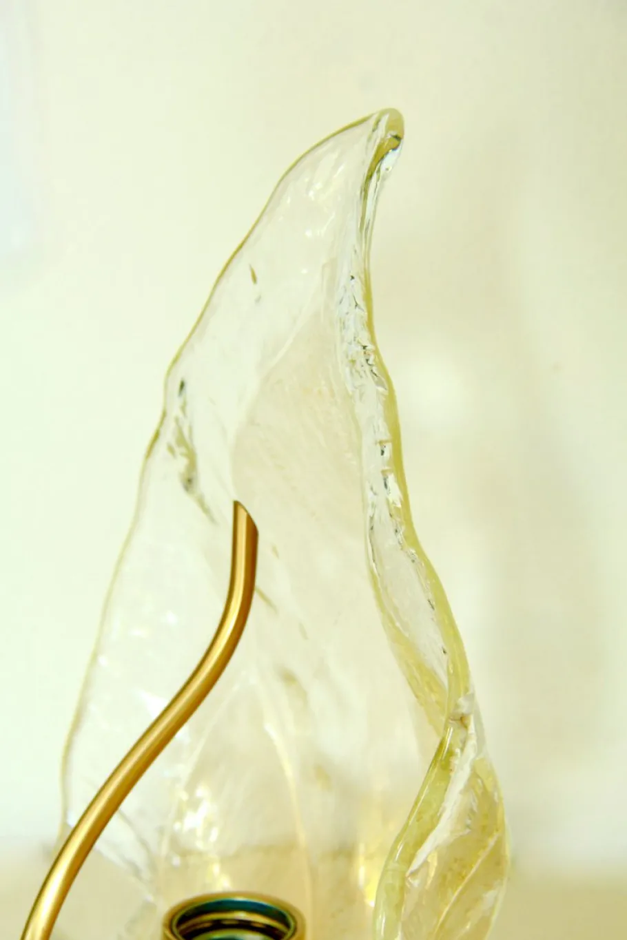 Sale Pamono Vintage Murano Gold Table Lamp by La Murrina, Italy, 1970s, Set of 2