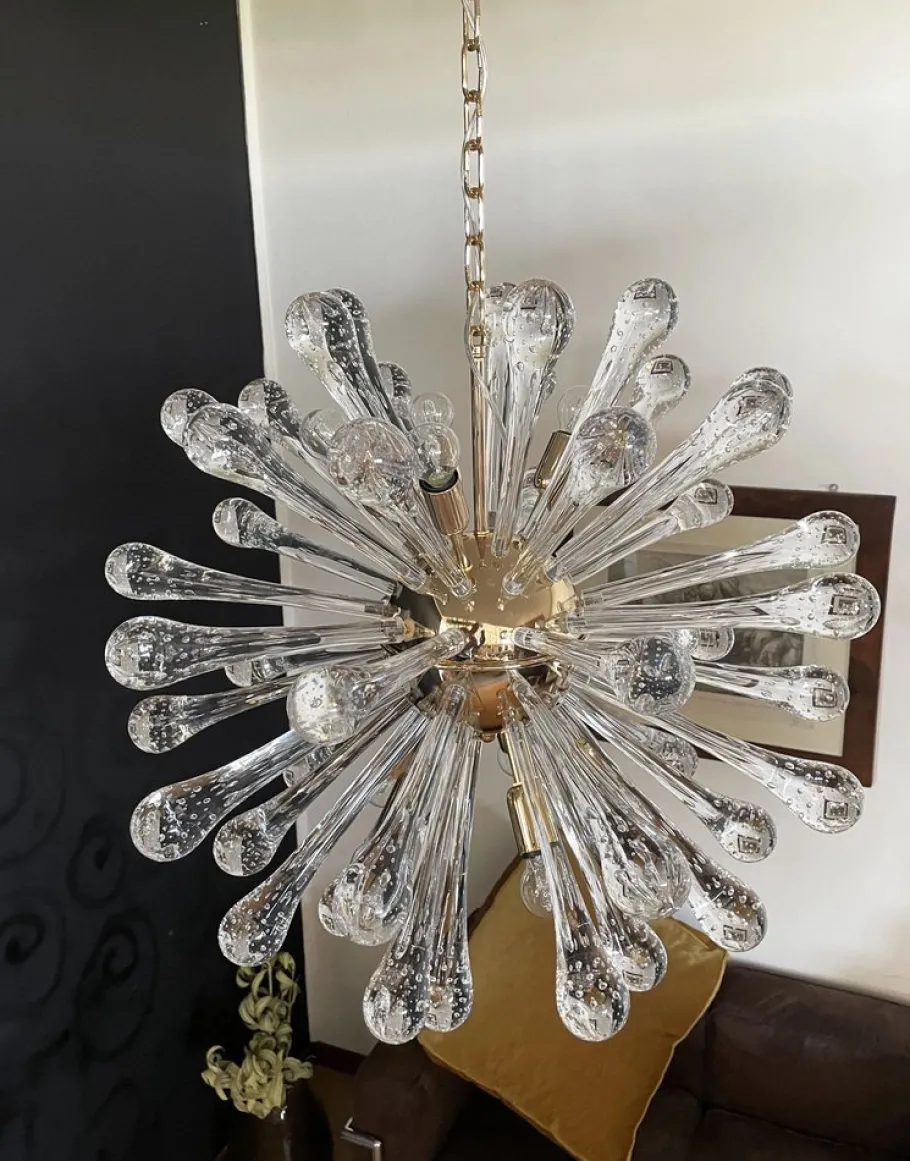 Sale Pamono Vintage Murano Sputnik Chandelier, 1990