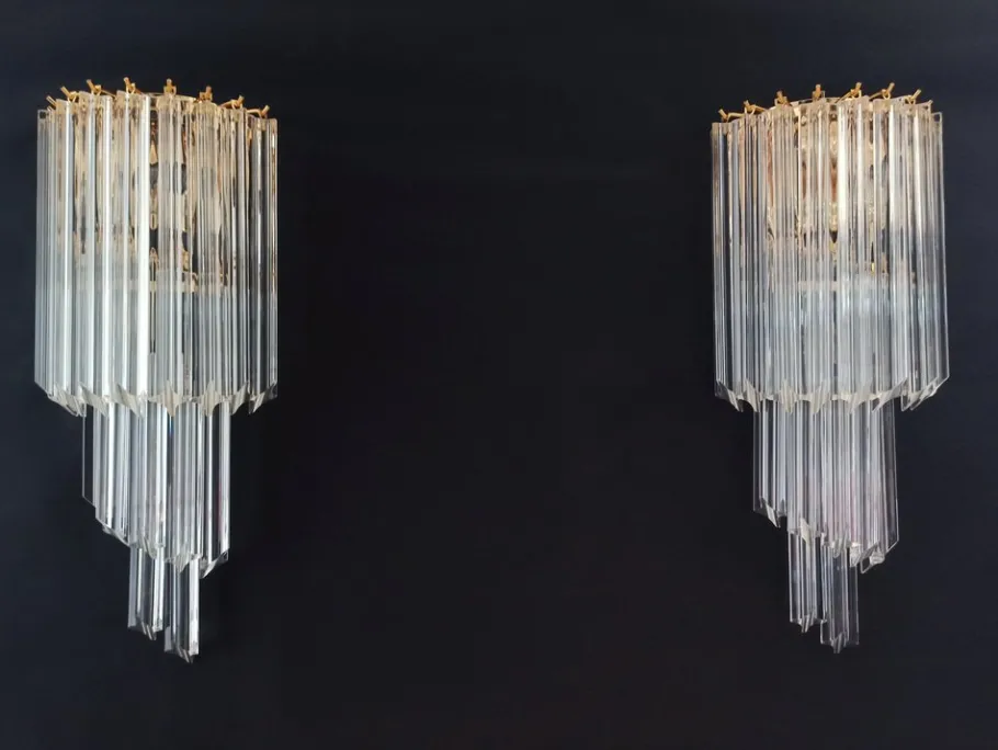 Sale Pamono Vintage Murano Wall Sconces, 1990, Set of 2