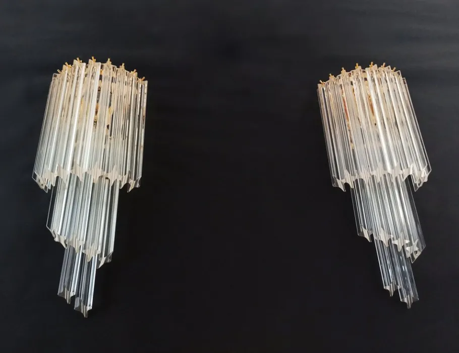 Sale Pamono Vintage Murano Wall Sconces, 1990, Set of 2
