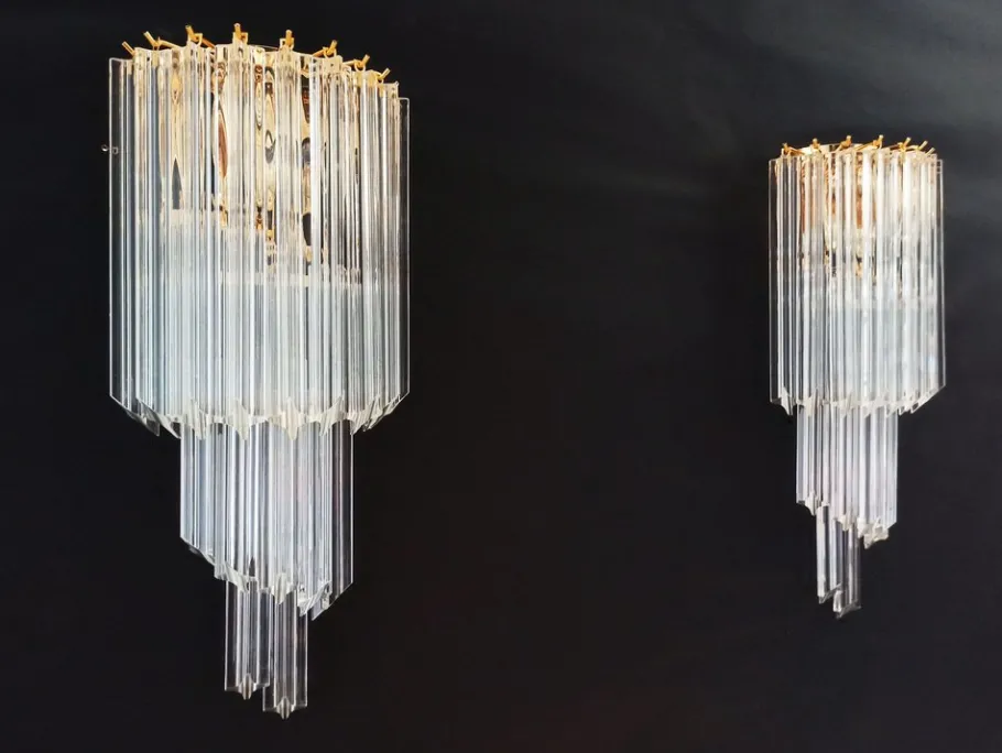 Sale Pamono Vintage Murano Wall Sconces, 1990, Set of 2