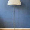 Outlet Pamono Vintage Mushroom Floor Lamp with White Acrylic Glass Shade from Dijkstra, 1970s