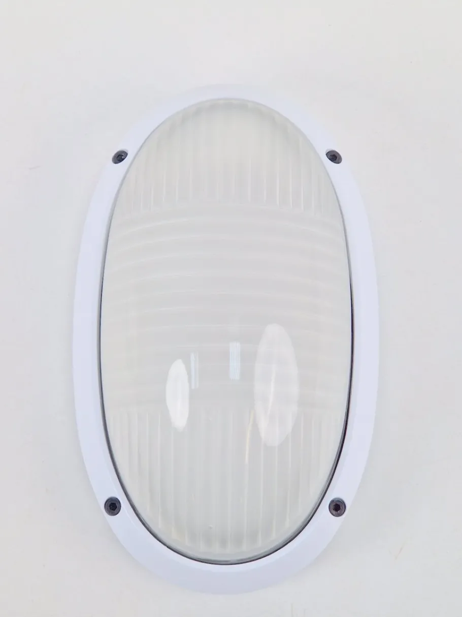 New Pamono Vintage Oval Outdoor Lamp, 1980s