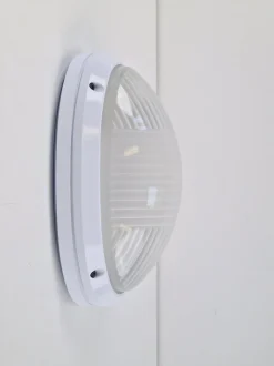 New Pamono Vintage Oval Outdoor Lamp, 1980s